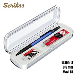 Scrikss Versatil Graph-X 0.5mm Mavi 3’lü Set - 4