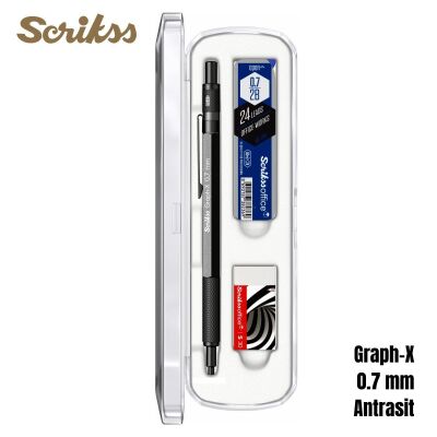 Scrikss Versatil Graph-X 0.7mm Antrasit 3’lü Set - 3