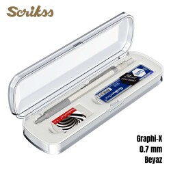 Scrikss Versatil Graph-X 0.7mm Beyaz 3’lü Set - 4