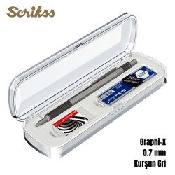 Scrikss Versatil Graph-X 0.7mm Kurşun Gri 3’lü Set - 4