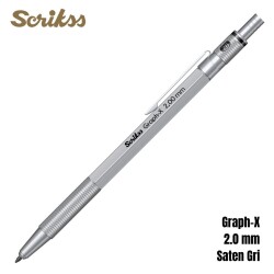 Scrikss Versatil Graph-X 2.00mm Saten Gri - 3