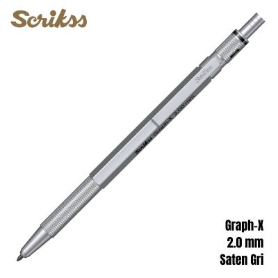 Scrikss Versatil Graph-X 2.00mm Saten Gri - 4