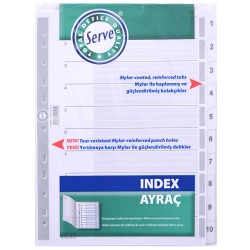 Serve Ayraç 1-10 Rakam - Serve