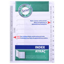 Serve Ayraç 1-12 Rakam - Serve