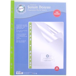 Serve Klasör için Sunum Dosyası 20’li Yeşil - Serve
