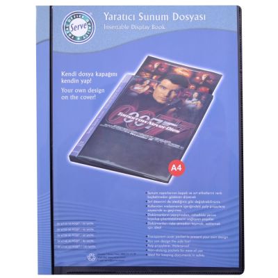 Serve Sunum Dosyası 10’lu Siyah - 1