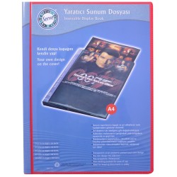 Serve Sunum Dosyası 20’li Kırmızı - Serve