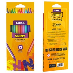 Silka Shiny Kuru Boya 12 Renk - Silka