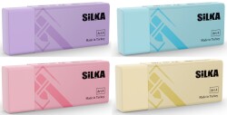 Silka Silgi Pastel Renk Orta Boy - 1