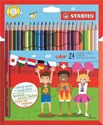 Stabilo Color Kuru Boya 24'lü Hartung - Stabilo