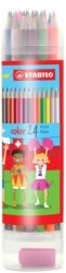 Stabilo Color Kuru Boya 24'lü Plastik Tüp - Stabilo