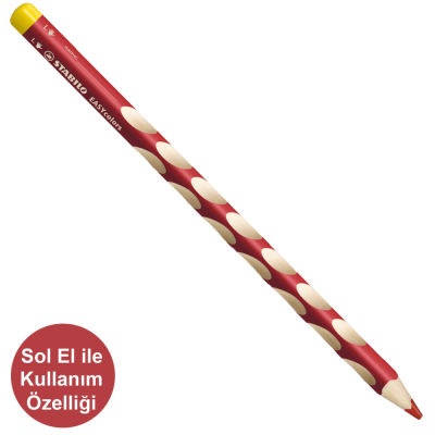 Stabilo Easycolors Sol - Kiraz Kırmızısı - 1