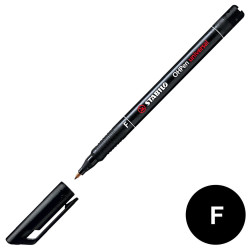 Stabilo OHpen Permanent (F) 0.7mm - Siyah - Stabilo