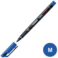 Stabilo - Stabilo OHpen Permanent (M) 1.0mm - Mavi