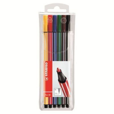 Stabilo Pen 68 6 Renk Askılı Paket - 1