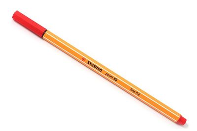Stabilo Point 88 - Kırmızı - 1