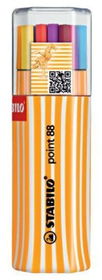 Stabilo Point 88 Twin Pack 20 Renk - 1