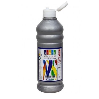 Südor Akrilik Boya 500 ml Gümüş - 1