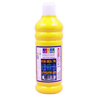 Südor Akrilik Boya 500 ml Limon Sarı - 1