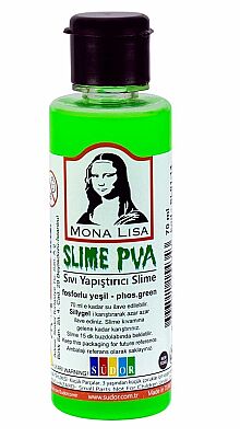 Südor Monalisa Fosforlu Yeşil Slime Sıvı Yapıştırıcı 70 ml - 1