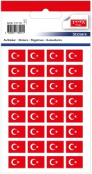 Tanex STC-154 Bayrak 22x15mm Etiketi 2 Ad. - Tanex