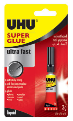Uhu Super Glue 3 Gr - Sıvı Japon Yapıştırıcı - 1