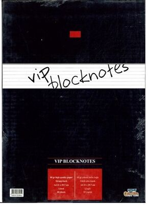 Umur Vip Blocknotes 80 Yp.A4 Çizgili Bloknot - 1