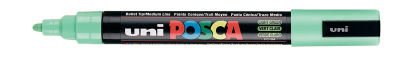 Uni PC-5M Posca Renkli Poster Markörü (1.8-2.5 mm) Açık Yeşil - 1