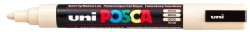 Uni PC-5M Posca Renkli Poster Markörü (1.8-2.5 mm) Bej - Uni-Ball