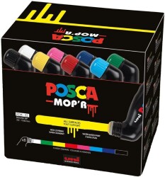 Uni Posca MOP'R Pcm-22 Markör 8'li - 1