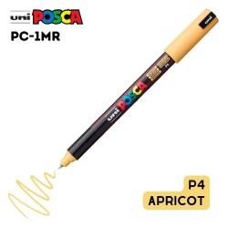 Uni Posca PC-1MR Renkli Poster Markörü (0.7 mm) Kayısı - 2