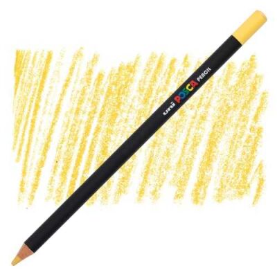 Uni Posca Pencil Kuru Boya Kalemi Açık Sarı - 1