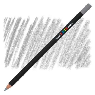 Uni Posca Pencil Kuru Boya Kalemi Gri - 1