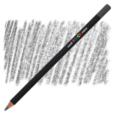 Uni Posca Pencil Kuru Boya Kalemi Koyu Gri - 1