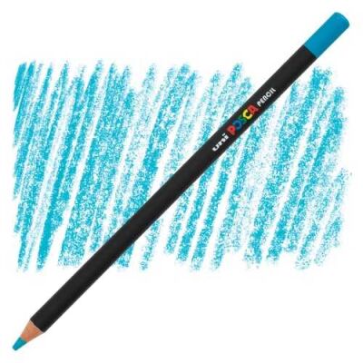 Uni Posca Pencil Kuru Boya Kalemi Mavi Yeşil - 1