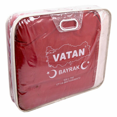 Vatan 500x750cm.Polyester Türk Bayrak - 1