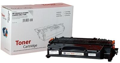 Xbox HP CE505X-CF280X & Canon CRG719H (6.9K) Siyah Universal Muadil Toner - 1