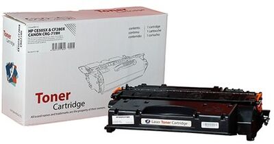 Xbox HP CE505X-CF280X & Canon CRG719H (6.9K) Siyah Universal Muadil Toner - 1