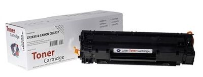 XBox HP CF283X (83X) & CANON CRG737 (2.4K) Muadil Toner - 1